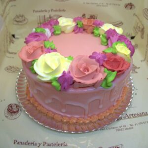 tarta con relleno